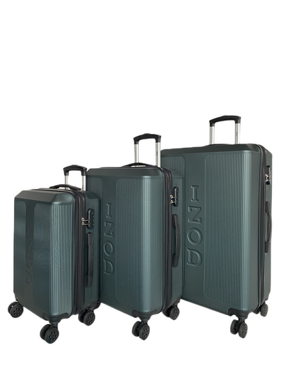 Mirage IZOD Skye Expandable Hard shell 3 Piece Luggage Set - Stiles Supply Co.
