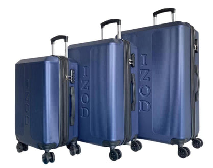 Mirage IZOD Skye Expandable Hard shell 3 Piece Luggage Set - Stiles Supply Co.