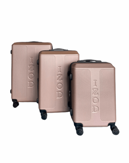 Mirage IZOD Skye Expandable Hard shell 3 Piece Luggage Set - Stiles Supply Co.
