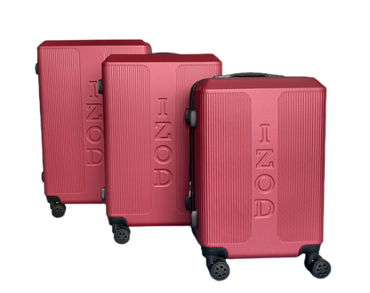 Mirage IZOD Skye Expandable Hard shell 3 Piece Luggage Set - Stiles Supply Co.