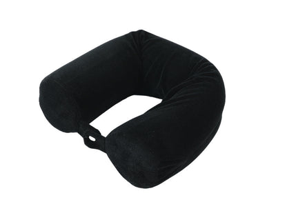 Snuggle Velvet Twist Memory Foam Travel Neck Pillow - Stiles Supply Co.