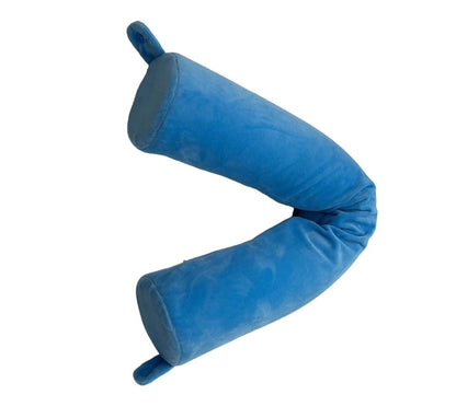 Snuggle Velvet Twist Memory Foam Travel Neck Pillow - Stiles Supply Co.