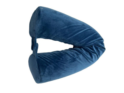 Snuggle Velvet Twist Memory Foam Travel Neck Pillow - Stiles Supply Co.