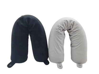 Snuggle Velvet Twist Memory Foam Travel Neck Pillow - Stiles Supply Co.