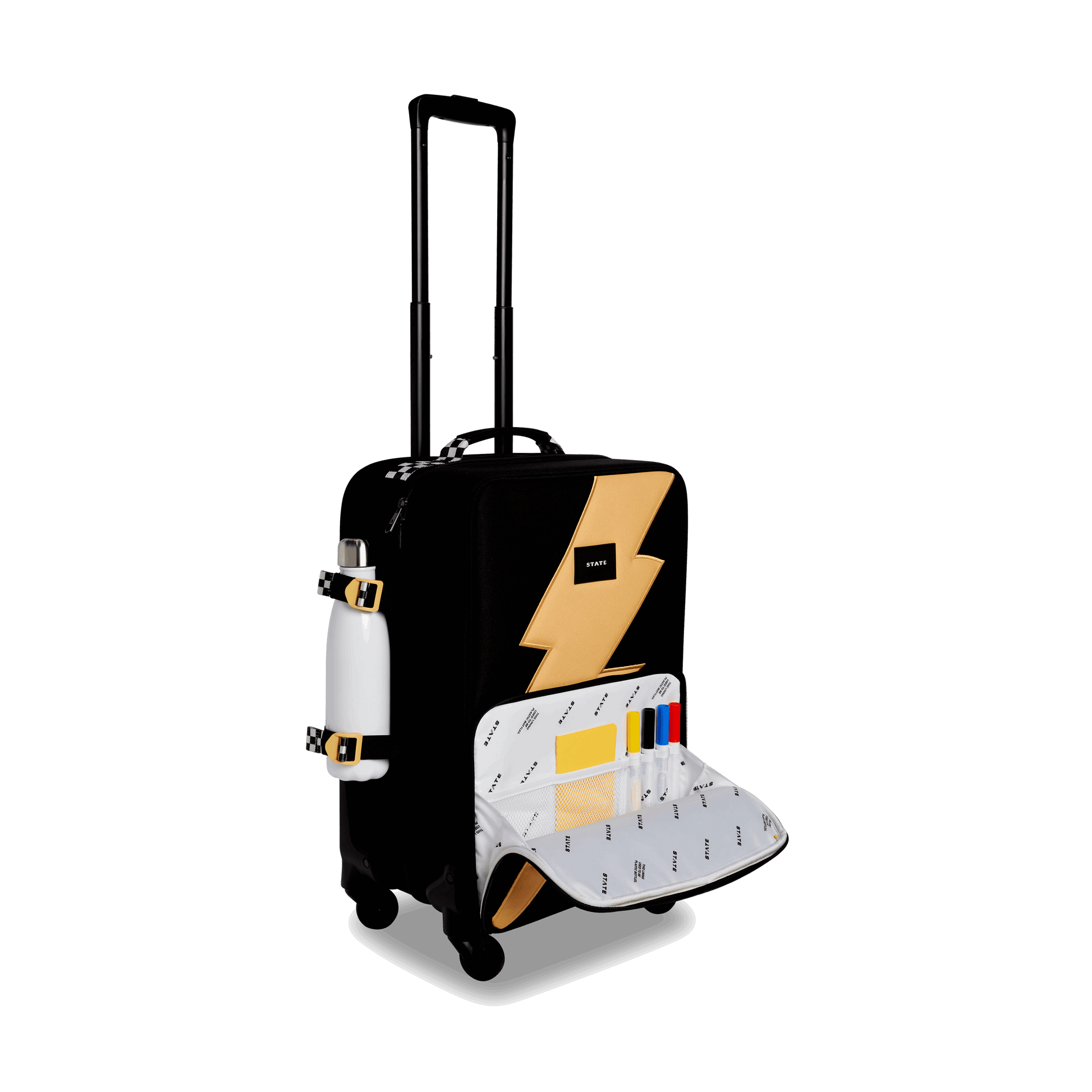 State Bags Lightning Bolt Logan Carry-On Suitcase | Kids - Stiles Supply Co.