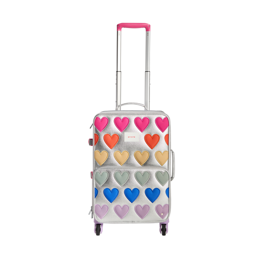 State Bags Hearts Logan Carry-On Suitcase | Kids - Stiles Supply Co.