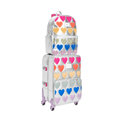State Bags Hearts Logan Carry-On Suitcase | Kids - Stiles Supply Co.