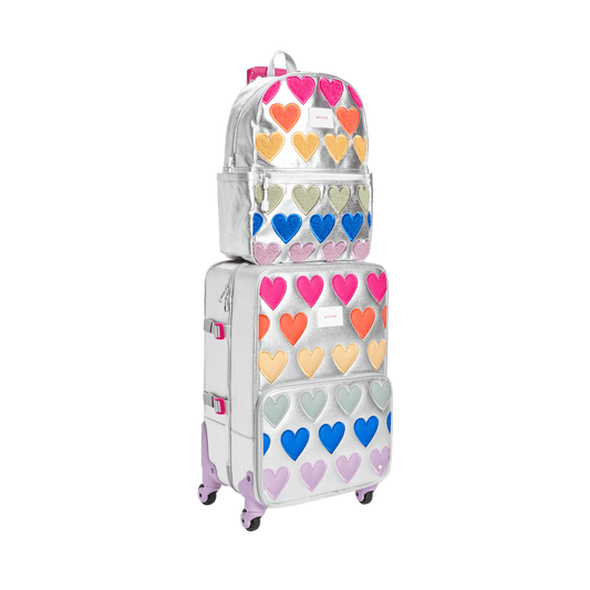 State Bags Hearts Logan Carry-On Suitcase | Kids - Stiles Supply Co.