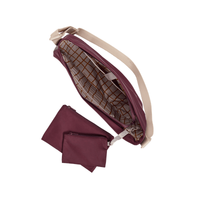 STATE Bags Luna Crossbody Burgundy