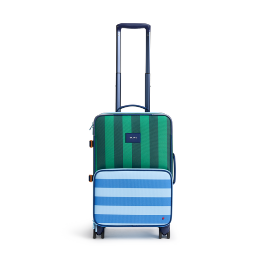 State Bags Stripes Logan Carry-On Suitcase | Limited Edition | Kids - Stiles Supply Co.