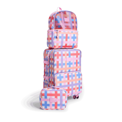 State Bags Plaid Logan Carry-On Suitcase | Limited Edition | Kids - Stiles Supply Co.