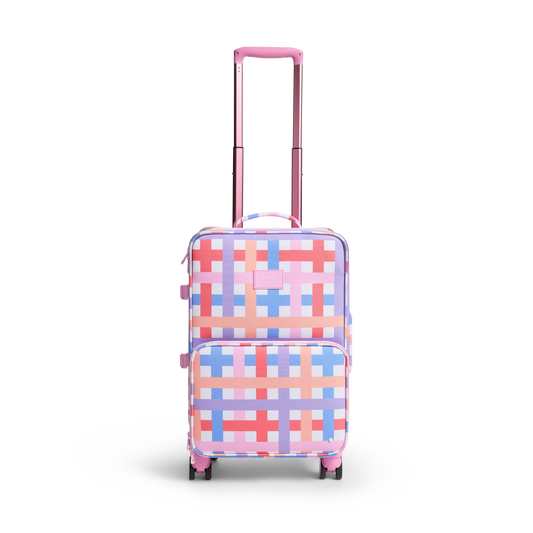 State Bags Plaid Logan Carry-On Suitcase | Limited Edition | Kids - Stiles Supply Co.