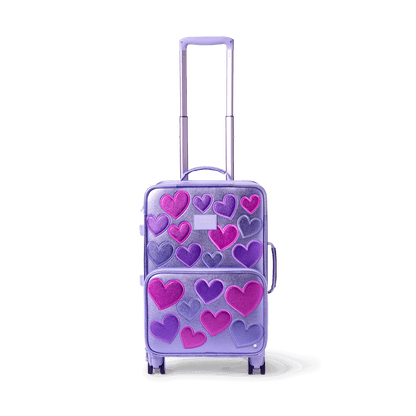 STATE Bags Purple Hearts Logan Carry-On Suitcase
