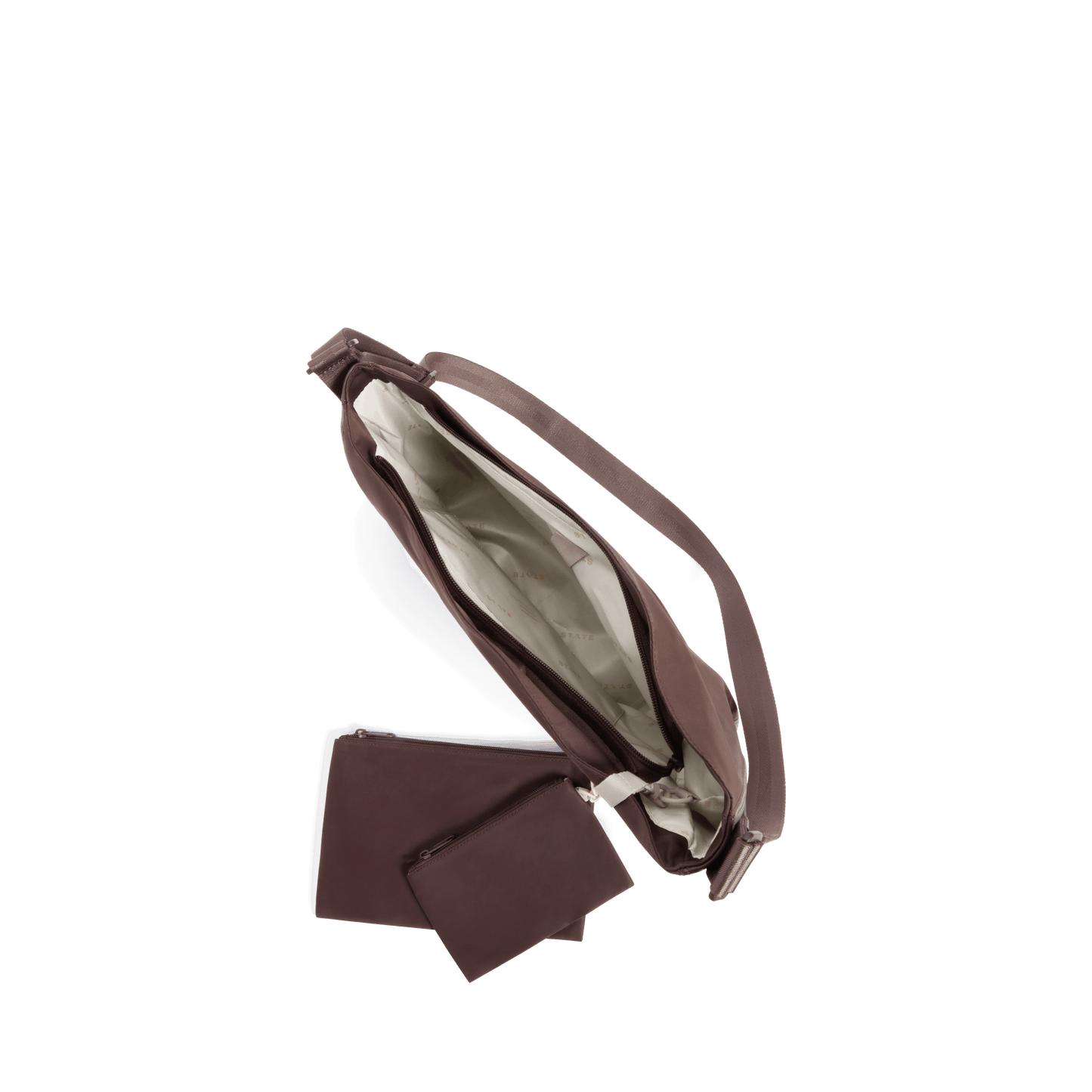 STATE Bags Luna Crossbody Brown