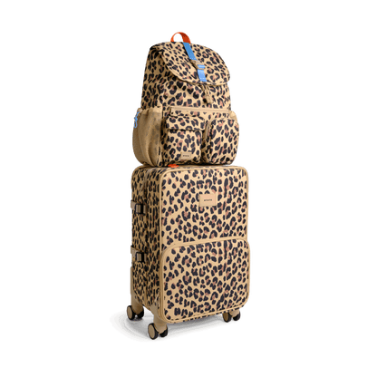 STATE Bags Logan Carry-On Suitcase, Leopard