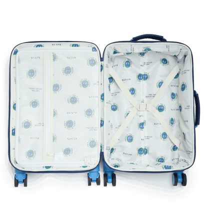 STATE Bags Logan Carry-On Suitcase, Green, Blue and Orange