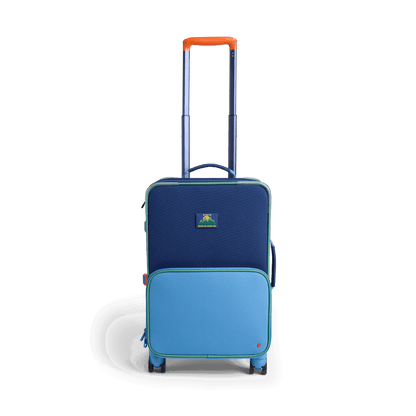 STATE Bags Logan Carry-On Suitcase, Green, Blue and Orange
