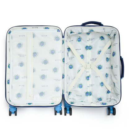STATE Bags Logan Carry-On Suitcase, Green, Blue and Orange