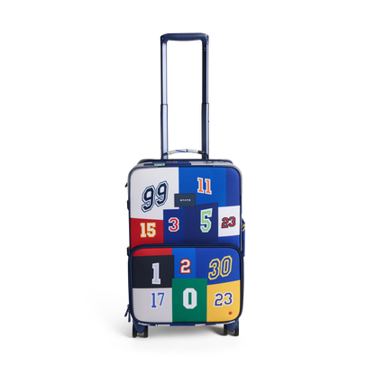 STATE Bags Logan Carry-On Suitcase Varsity Numbers