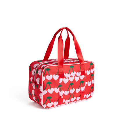 STATE Bags Rockaway Duffle Cherry