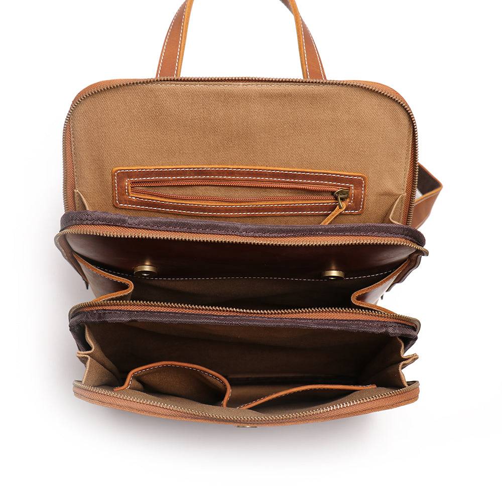 Steel Horse Leather Sachi Small Leather Backpack - Stiles Supply Co.