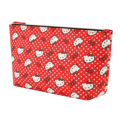 Sanrio Hello Kitty Polka Dot Red Cosmetic Bag - Stiles Supply Co.
