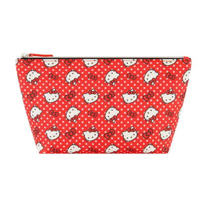 Sanrio Hello Kitty Polka Dot Red Cosmetic Bag - Stiles Supply Co.