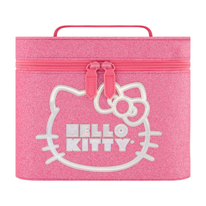 Sanrio Hello Kitty Pink Cosmetic Case with Mirror - Stiles Supply Co.