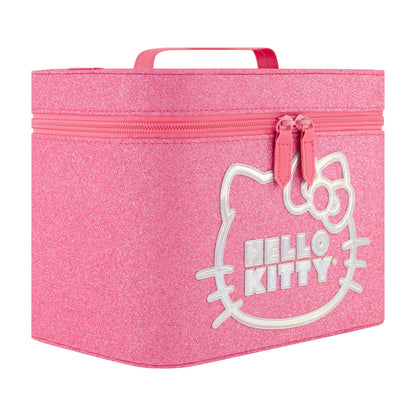 Sanrio Hello Kitty Pink Cosmetic Case with Mirror - Stiles Supply Co.