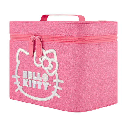 Sanrio Hello Kitty Pink Cosmetic Case with Mirror - Stiles Supply Co.