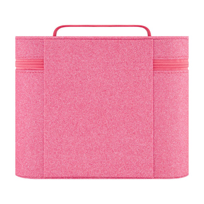 Sanrio Hello Kitty Pink Cosmetic Case with Mirror - Stiles Supply Co.