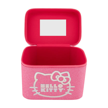 Sanrio Hello Kitty Pink Cosmetic Case with Mirror - Stiles Supply Co.