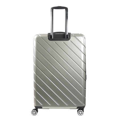 Ful Velocity 31" Expandable Hardside Spinner luggage, Silver - Stiles Supply Co.