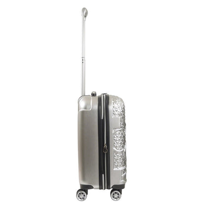 Mickey Mouse Rolling Luggage FŪL Disney Luggage 22.5" Silver - Stiles Supply Co.