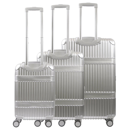 Martha Stewart The Bedford 3-Piece Hardcase Luggage Set