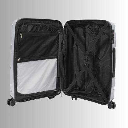 Sole Premise 20-inch Silver Carry-On Hardcase Luggage