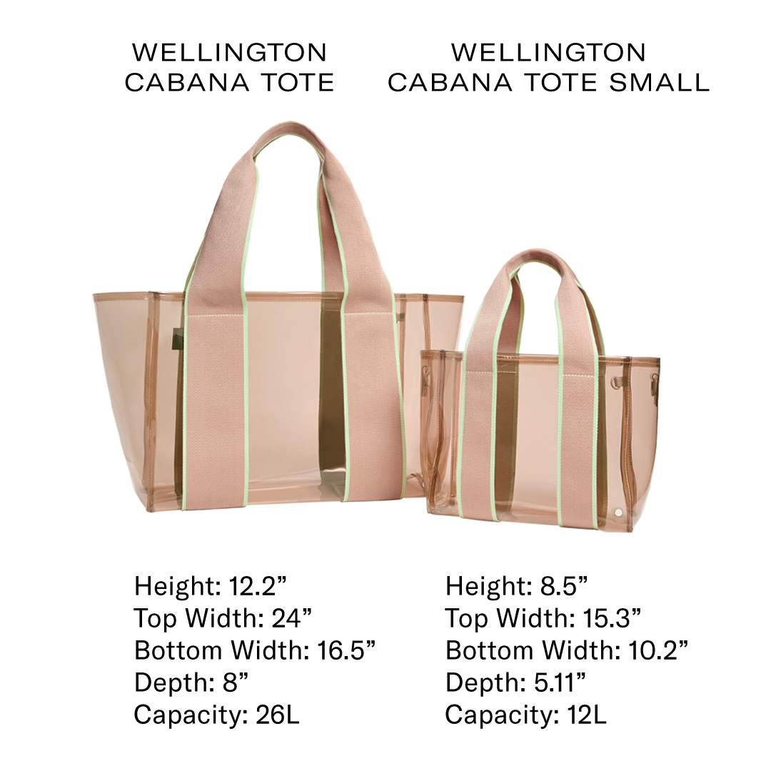 State Bags Latte Jelly Tote Wellington Cabana Tote | Award Winning - Stiles Supply Co.