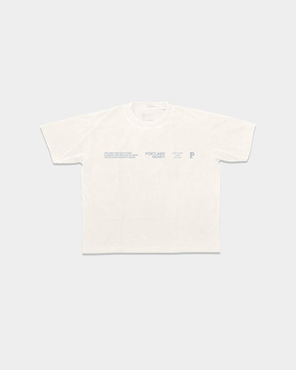 Women's All-American Slogan Tee - Cream