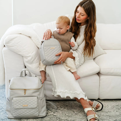 Luli Bebe Classic Snack Bag | Latte Brown