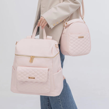 Luli Bebe Classic Snack Bag | Pastel Pink