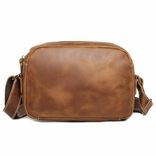 Steel Horse Leather Soren Vintage Leather Crossbody Bag