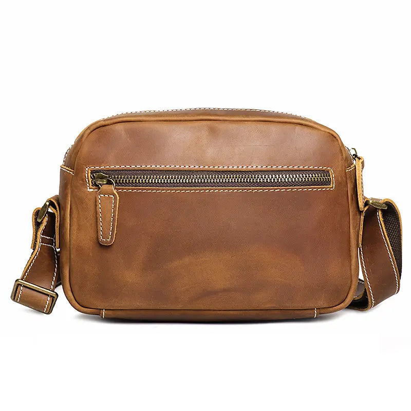 Steel Horse Leather Soren Vintage Leather Crossbody Bag