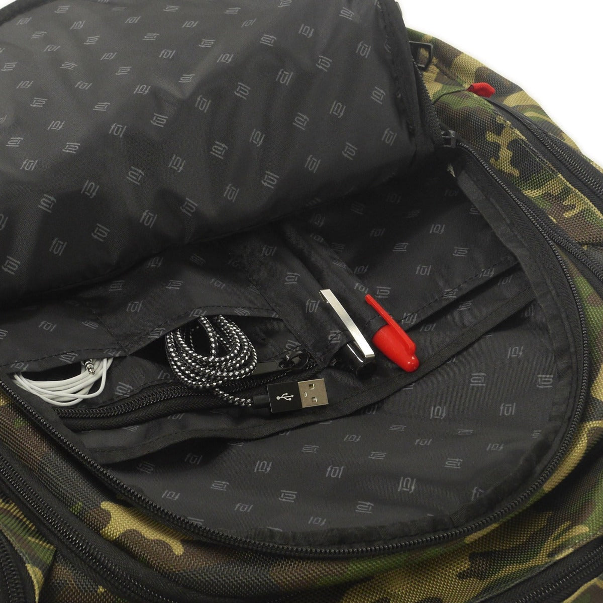 Refugee Woodland Camouflage FŪL Tech Backpack - Stiles Supply Co.