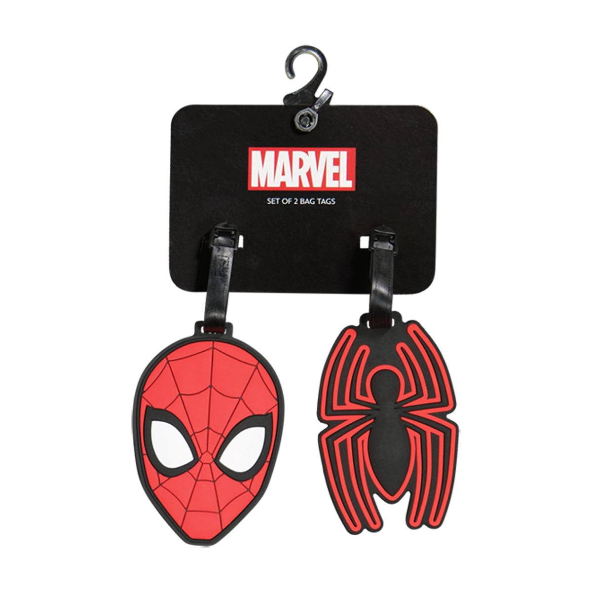 Spiderman 2-Piece Red Luggage Tag Set - Stiles Supply Co.