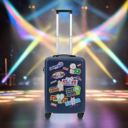 BT21 22.5" Navy Carry-On Suitcase Luggage - Stiles Supply Co.