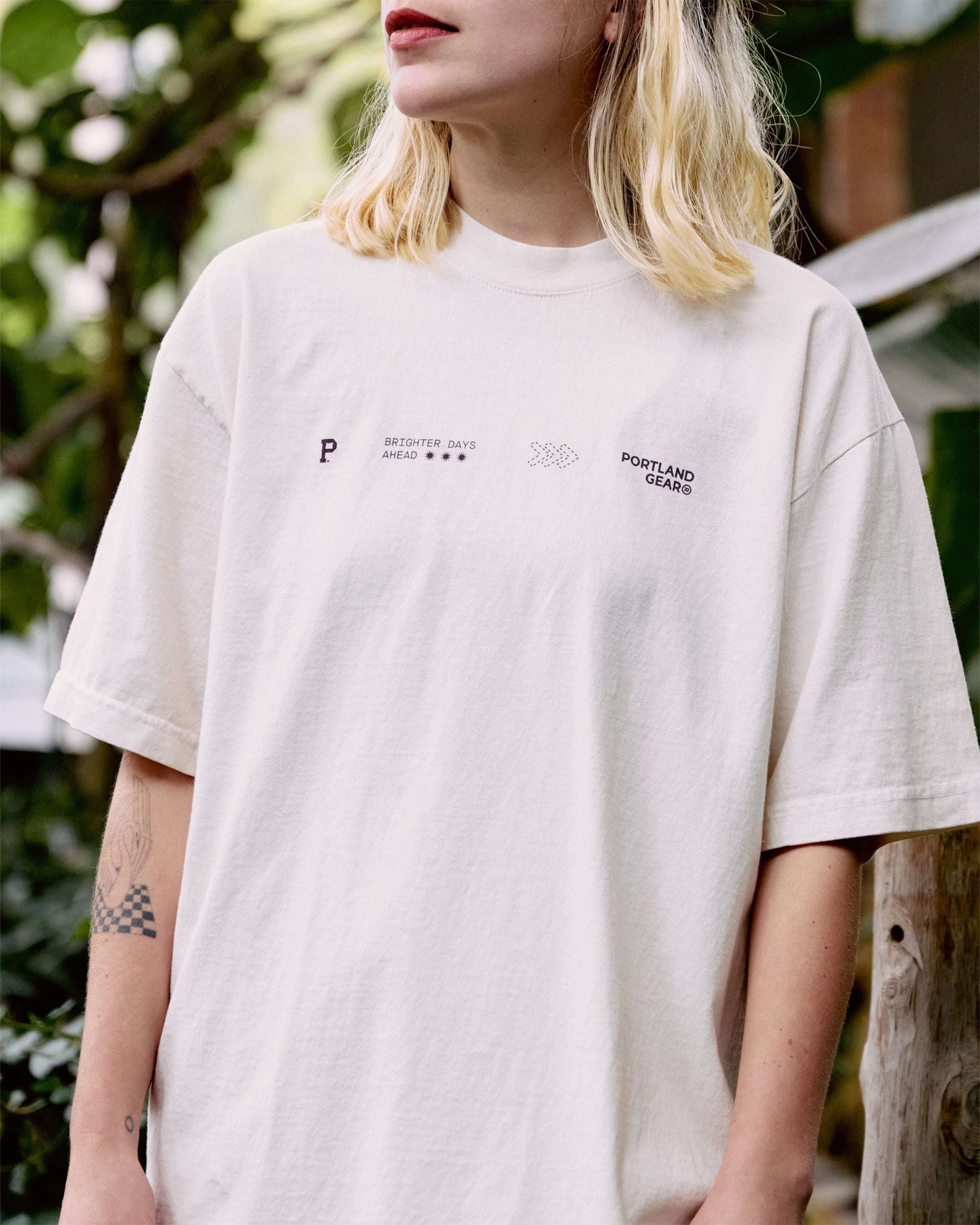 All-American Brighter Days Tee - Cream - Stiles Supply Co.