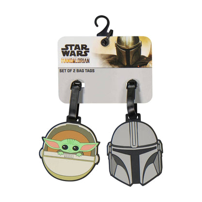 Star Wars Grogu & Mando Luggage Tags - Stiles Supply Co.