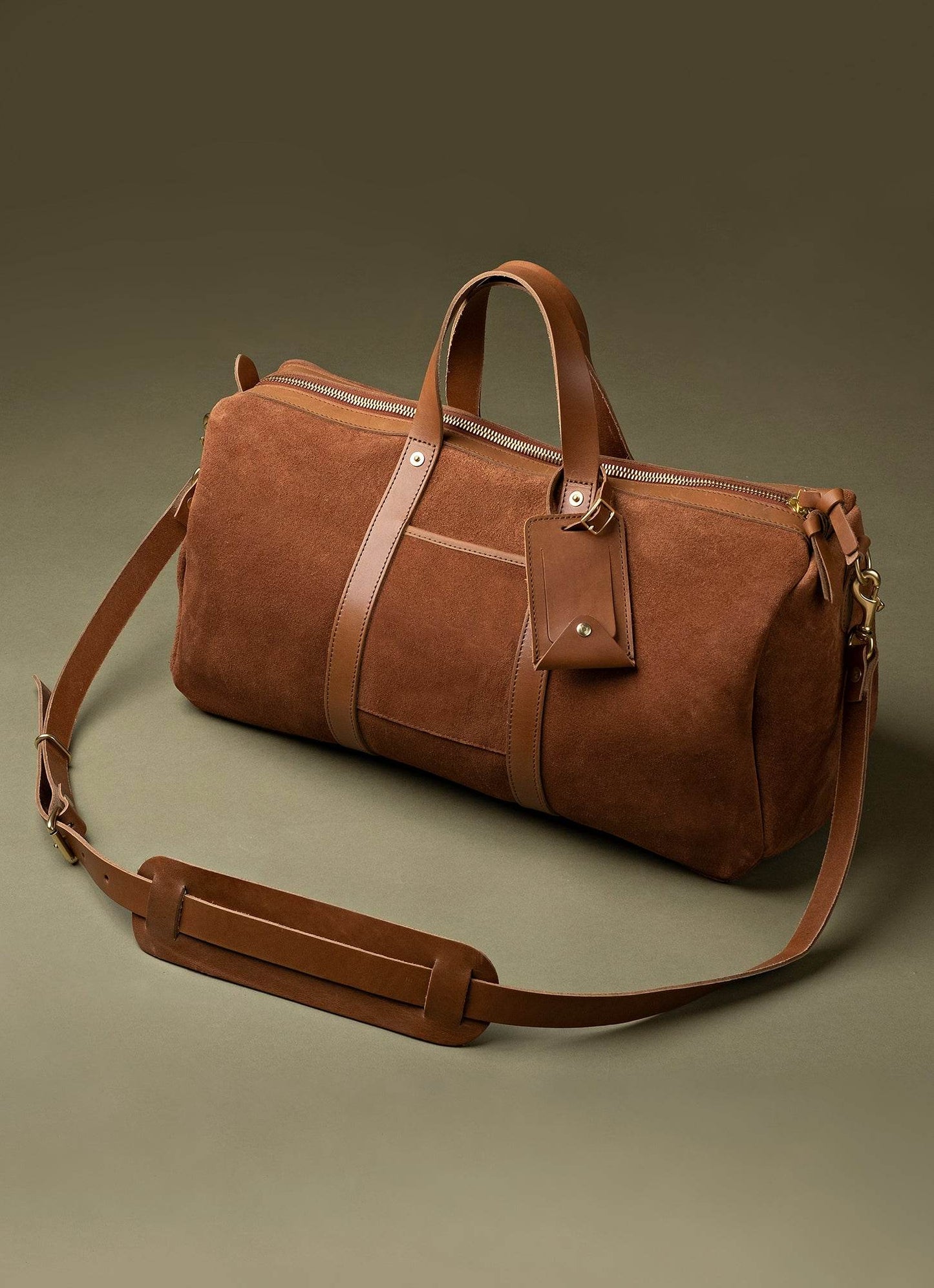 WP Standard Rough-out Suede PanAm Duffle Bag