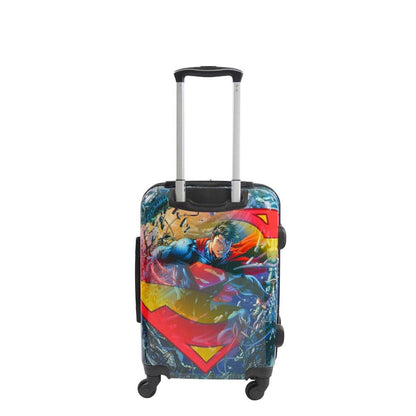 Ful X DC Comics Superman 21” Hardside Spinner Luggage - Stiles Supply Co.