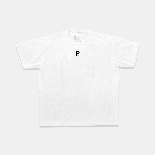HeavyKnit Centerpiece Tee - White - Stiles Supply Co.